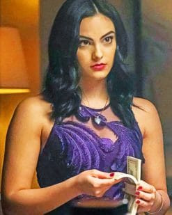 Veronica Lodge paint by numbers