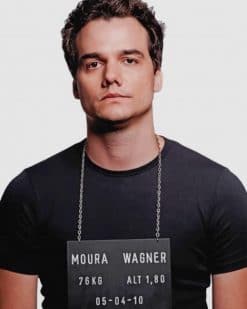 Wagner Moura Brazilian Actor paint by numbers