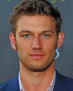 Alex Pettyfer paint by numbers