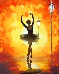 Ballet Dance paint by numbers