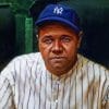 Baseball Player Babe Ruth paint by numbers