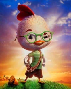 Chicken Little paint by numbers