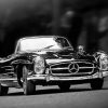 Classi Vintage Mercedes Benz Paint by numbers
