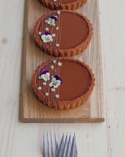 Cocount And Dark Choclate Tart paint by numbers