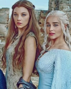 Daenerys And Margaery Tyrell paint by numbers