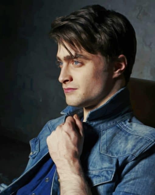 Daniel Radcliffe Actor paint by numbers