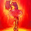 Girl Dance Ballet paint by numbers