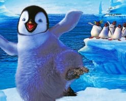 Happy Feet Animation paint by number