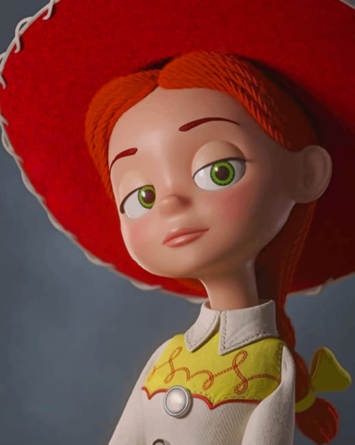 Jessie Toy Story paint by numbers