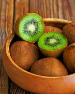 kiwi Fruit paint by numbers