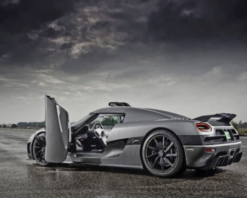 Koenigsegg Agera R paint by number