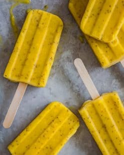Mango Chia Popsicle paint by numbers