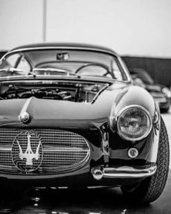 Maserati Classic Car paint by numbers