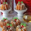 Mini Christmas Cakes paint by numbers