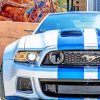 Mustang Shelby GT500 paint by numbers