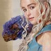 Pol Art Daenerys Targaryen paint by numbers