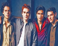 Riverdale Boys paint by numbers