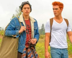 Riverdale Jughead And Archie paint by numbers