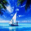 Sailing In Andaman and Nicobar Islands paint by number