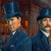 Sherlock Holmes The Abominable Bride paint by number
