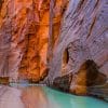 The Narrows Zion paint by numbers