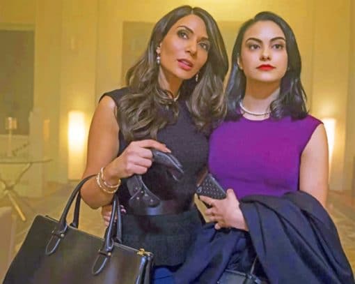 Veronica Lodge And Hermione Lodge paint by numbers