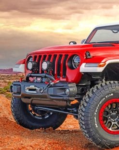 Jeep Jeepster 2018 Paint by nnumbers