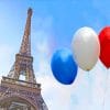 Balloons In Eiffel Tower paint by numbers