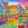 Colmar France paint by numbers