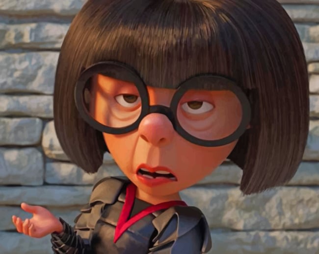 Edna Mode Paint by numbers