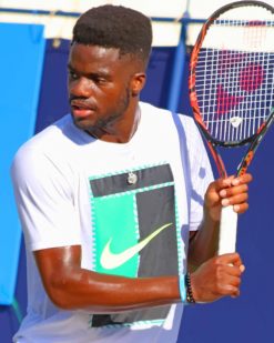 Frances Tiafoe paint by numbers