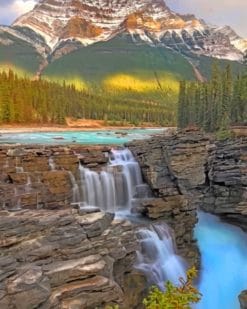 Jasper National Park Of Canada Paint by numbers
