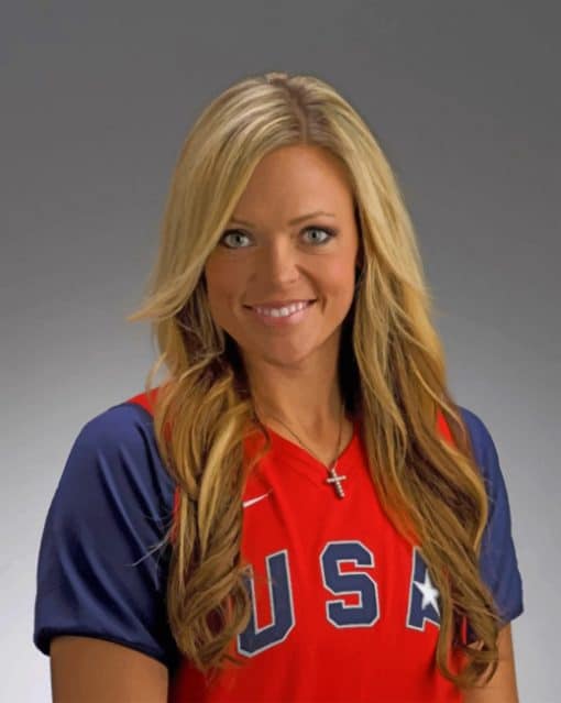 Jennie Finch Player Paint by numbers