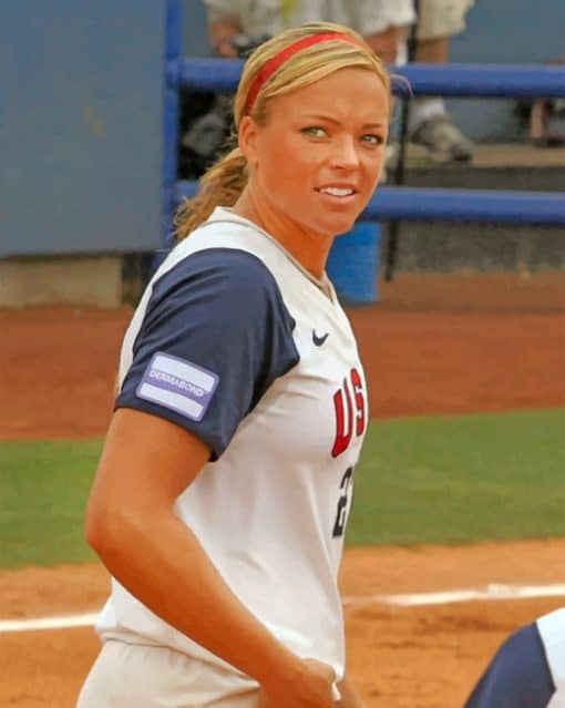 Jennie Finch Paint by numbers