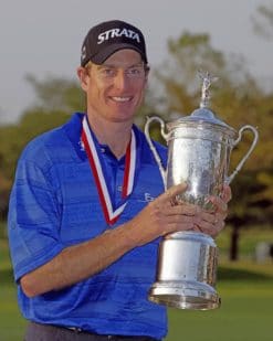 Jim Furyk Player Paint by numbers