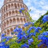 Leaning Tower Of Pisa Italy paint by numbers