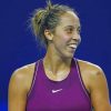 Madison Keys Player paint by numbers