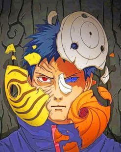 Obito All Masks paint by numbers