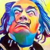 Salvador Dali Pop Art paint by numbers