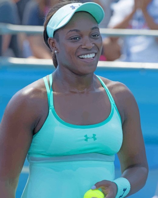 Sloane Stephens Paint by numbers