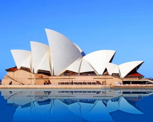 Sydney Opera House Paint by numbers