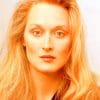 Young Meryl Streep paint by numbers