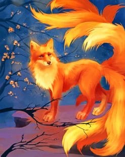 Aesthetic Fox Paint by numbers