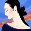 Asian Woman paint by numbers