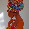 Black African Woman Paint by numbers