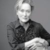 Black And White Meryl Streep paint by numbers
