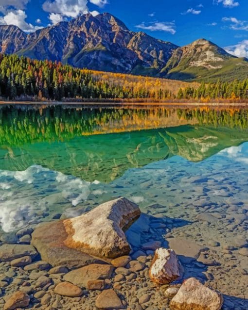 Canada Jasper National Park Paint by numbers