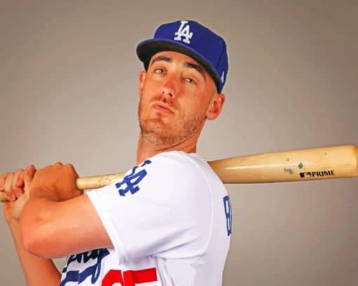 Cody Bellinger Baseball Player paint by numbers