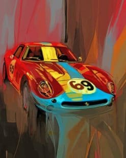 Cool Aesthetic Cars Paint by numbers