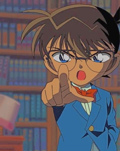 Detective Conan paint by numbers